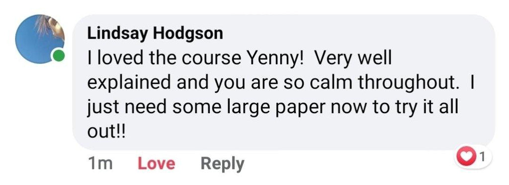 Yenny Lee Bridal Couture - Online Course Testimonial
